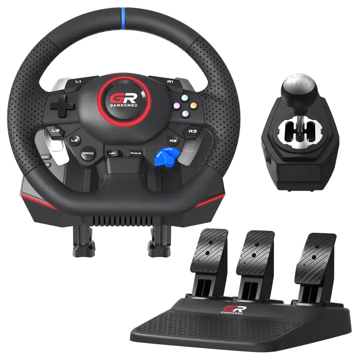 11-inch Racing Wheel Kit for PS5/PS4/PC with Pedals & Shifter