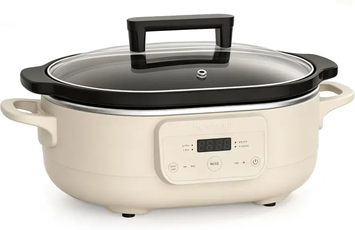 6-Quart Programmable Slow Cooker with Removable Nonstick Stoneware