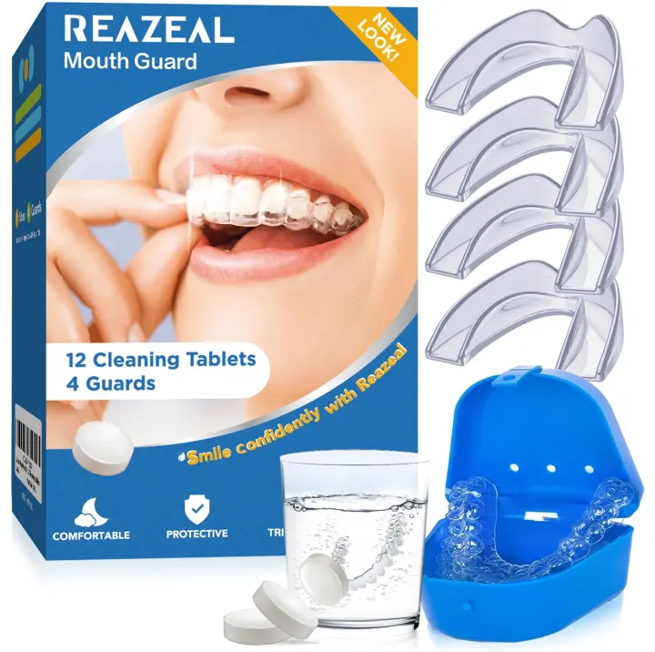 Boil-and-Bite Night Dental Guard for Teeth Grinding (Moldable)