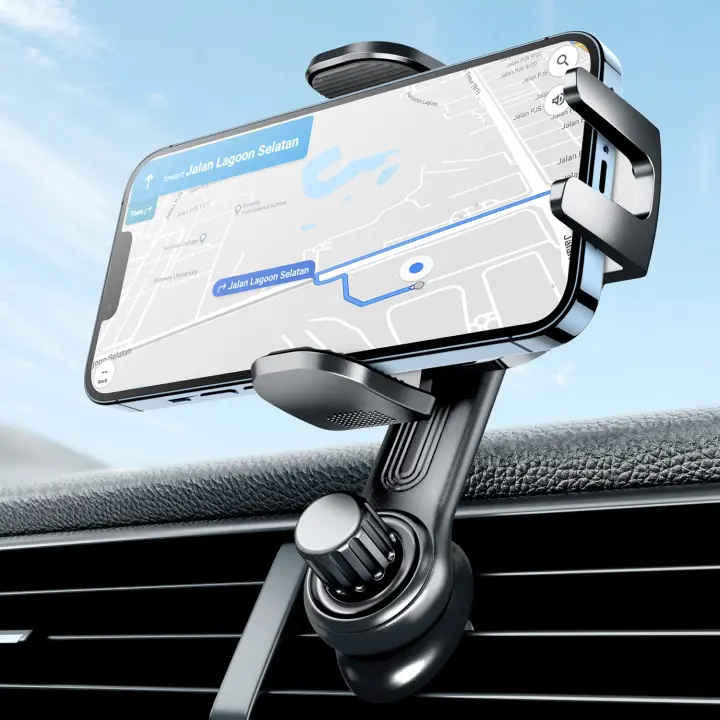 Car Vent Phone Mount with 360° Swing Arm — Air-Vent Clip Phone Holder