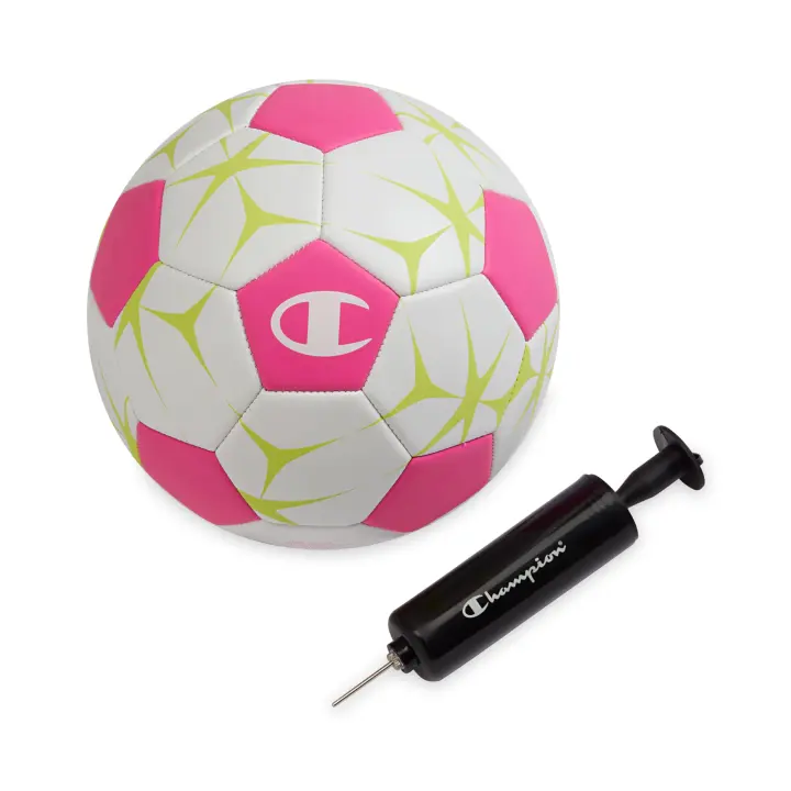 Champion Prodigy Soccer Ball (Size 3) — 32-Panel Matte with Pump