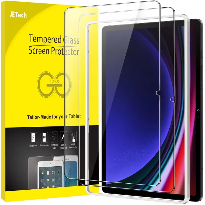 JETech Tempered Glass Screen Protector for Galaxy Tab S10/S9 Series (2-Pack)
