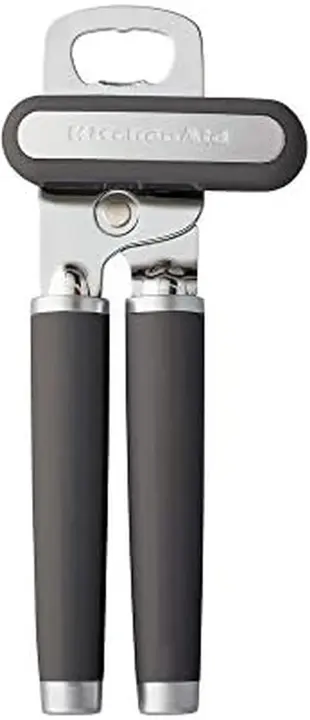 KitchenAid Classic Manual Can & Bottle Opener — Charcoal Finish