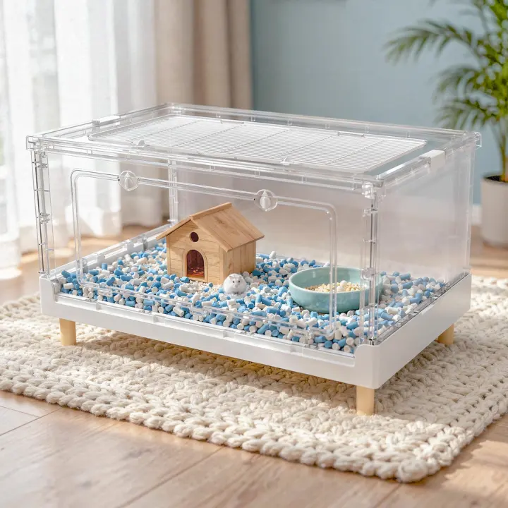 MCHNHUA Large Hamster Cage — 27.6" x 17", 470 sq in Floor