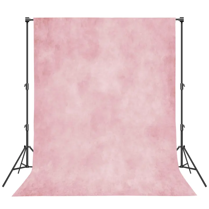 Pink 8x10 ft Photography Backdrop — Thick Polyester Portrait Background