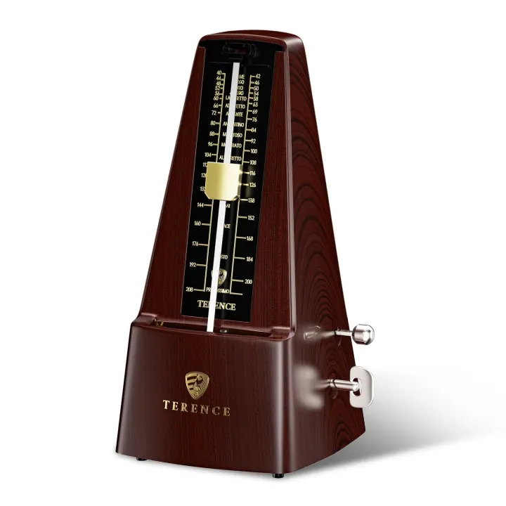 TERENCE Mechanical Metronome — Portable Metronome for Piano, Guitar & Violin