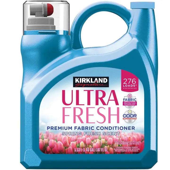 Ultra Fresh Premium Fabric Softener — Spring Fresh, 187 fl oz