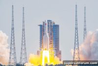 China Launches First Satellites for GuoWang Constellation