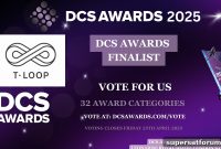 T.Loop Nominated for Four Awards at 2025 International DCS Awards for Its Groundbreaking Data Center Innovation