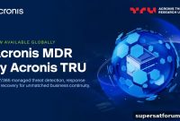 Acronis Launches MDR by Acronis TRU: 24/7 Threat Detection & Incident Response for MSPs