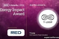 T.Loop Wins Global Energy Impact Award at DCD London Against Strong International Competition