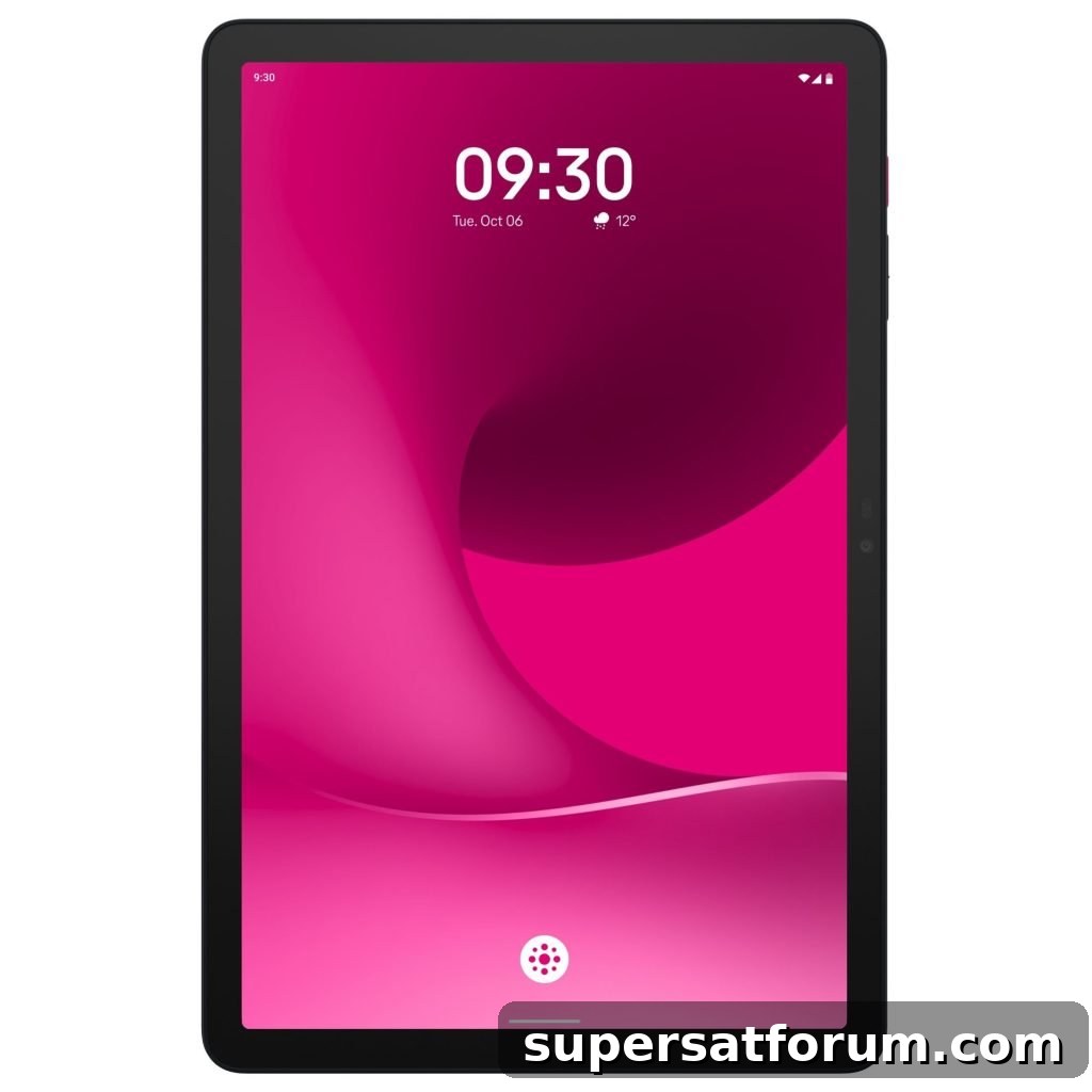Photo of the Deutsche Telekom Tablet 2 in partnership with Perplexity AI.