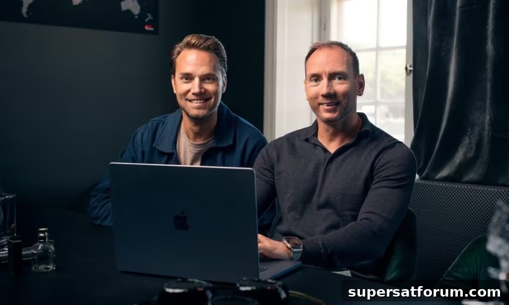 Mathias Rebane and Johan Sund, founders of Zendr