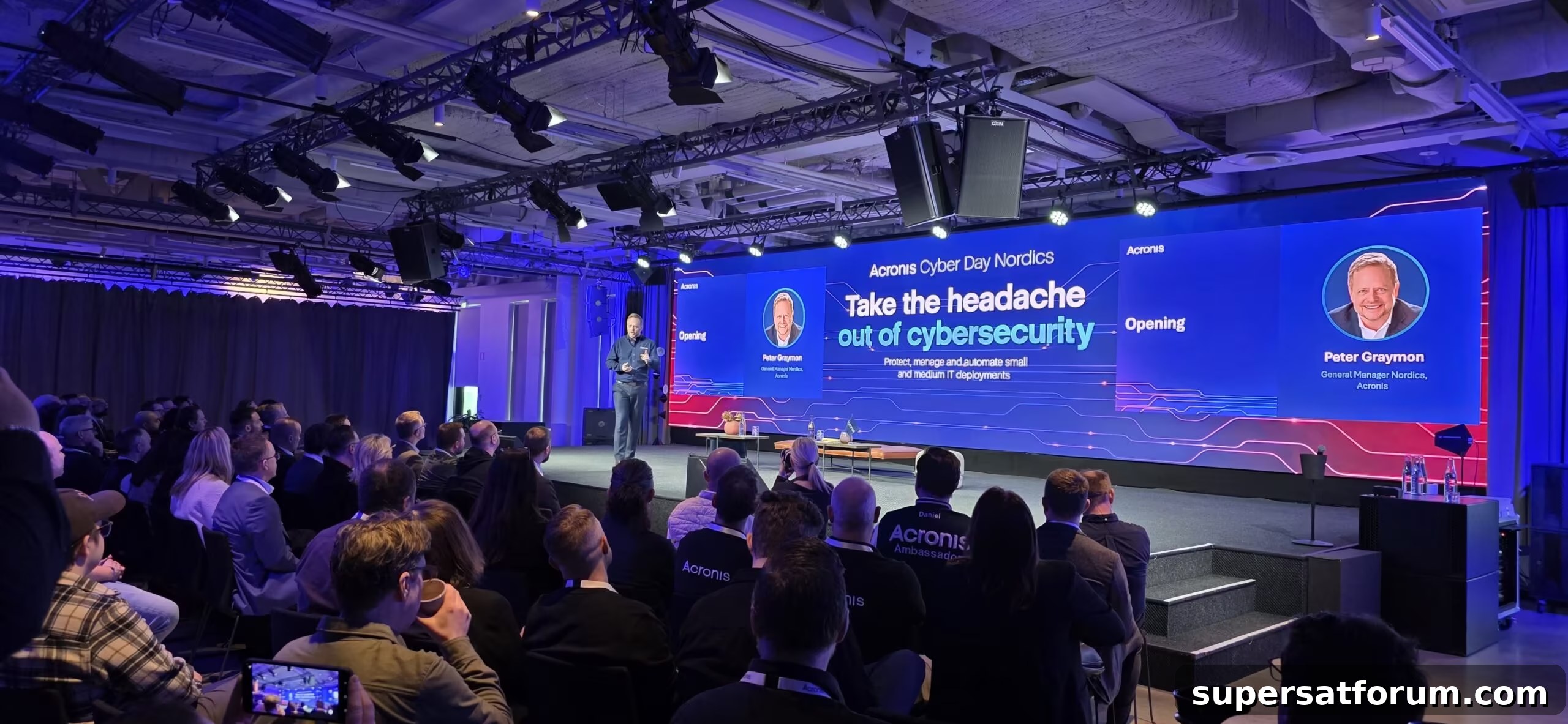 Acronis Cyber Day Stockholm Acronis Cyber Day Stockholm – Acronis Cyber Day in Stockholm: Acronis positions itself as a strategic leader for Nordic MSPs in the AI era