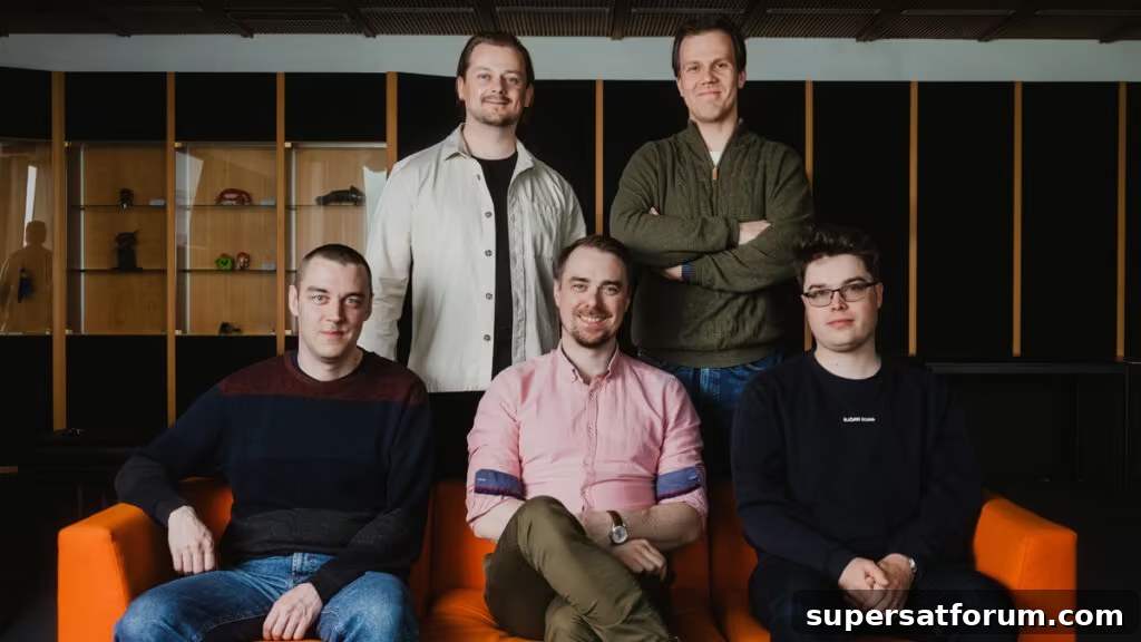 Team Sono | IT-Branschen Sono team with founders Aleksi Löytynoja and Elias Nygrén together with the development and growth team behind the company's AI platform